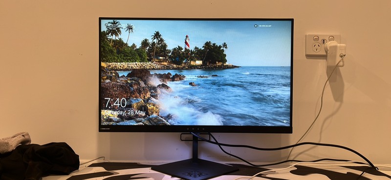 240hz monitor HP Omen 25f, 25inch 